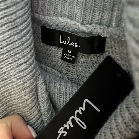 Lulu Tea Sweater Dress NWT - Picture 9 of 11